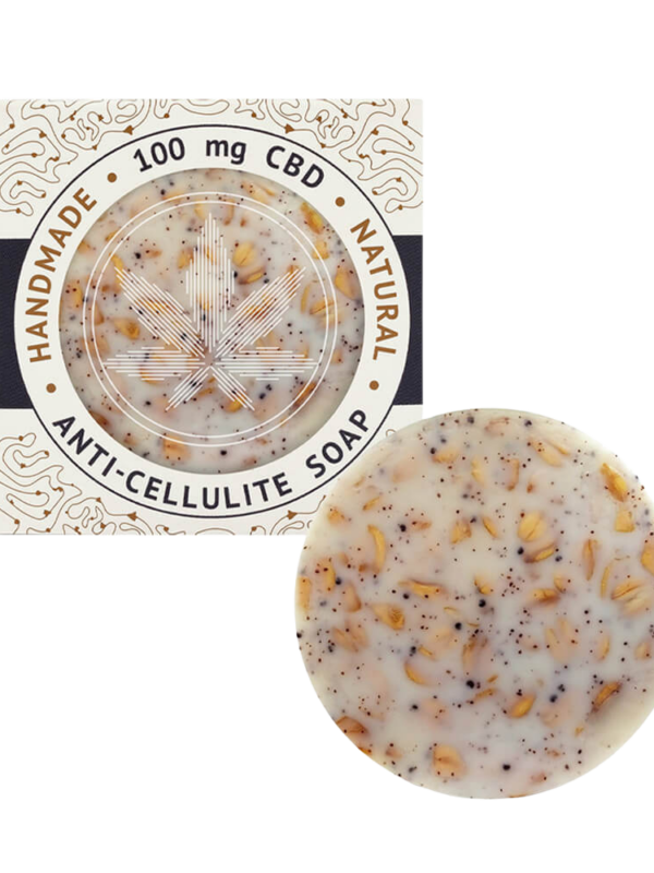 Jabón Artesanal Anti-Celulitis 100mg CBD