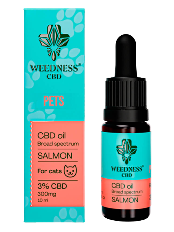 Aceite de CBD Salmón para Gatos 3% CBD