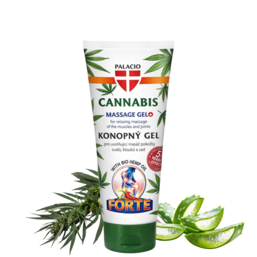 Cannabis Gel de masaje Forte