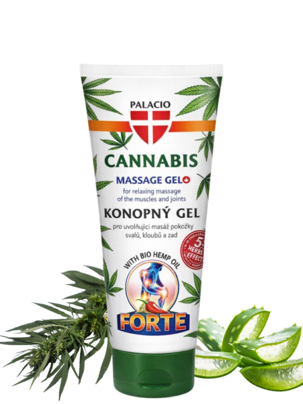 Cannabis Gel de masaje Forte