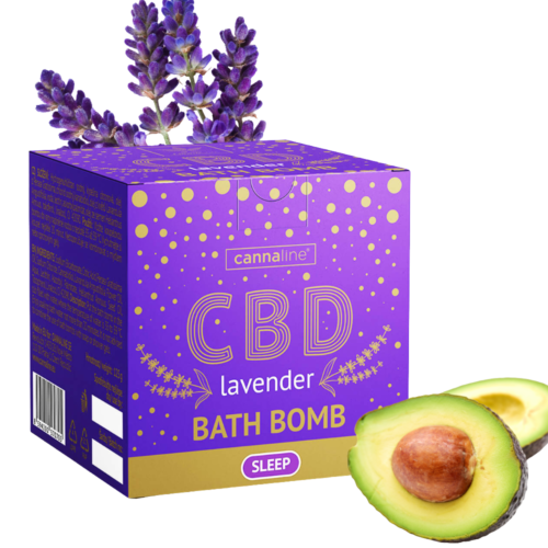 Bomba de Baño Sleep Lavender con CBD