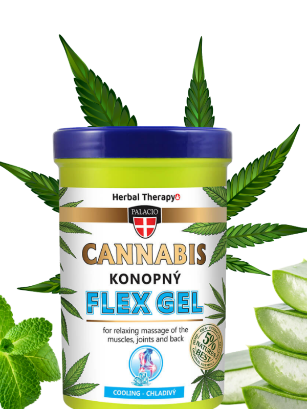 Gel de Masaje de Cannabis Frio Flex (380ml)