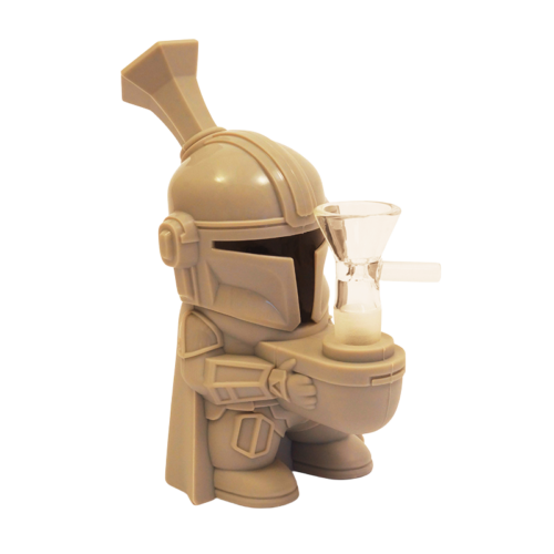 Bong de silicona Mandalorian