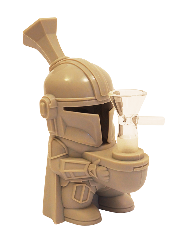 Bong de silicona Mandalorian
