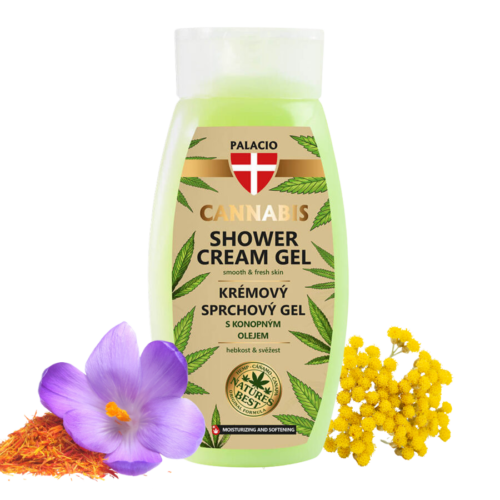 Palacio Gel Crema de Ducha con Aceite de Cannabis