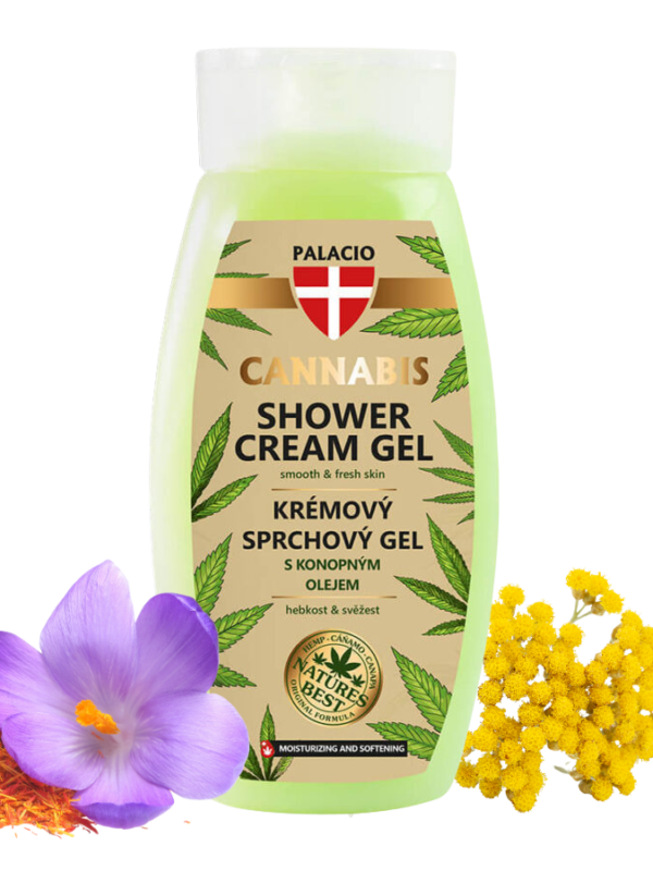 Palacio Gel Crema de Ducha con Aceite de Cannabis