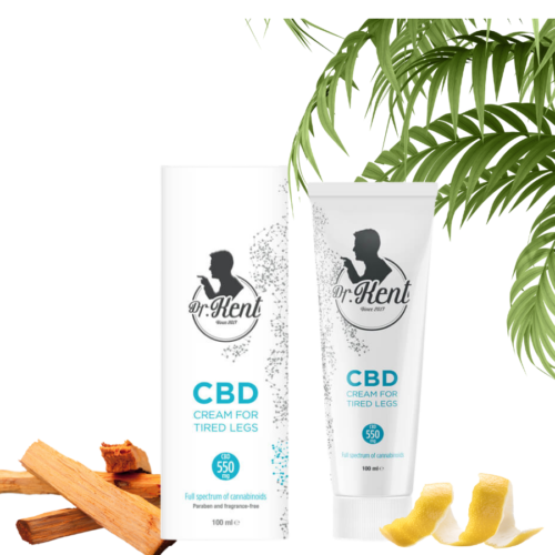 Crema de CBD para Piernas Cansadas