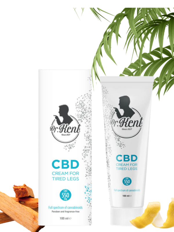 Crema de CBD para Piernas Cansadas