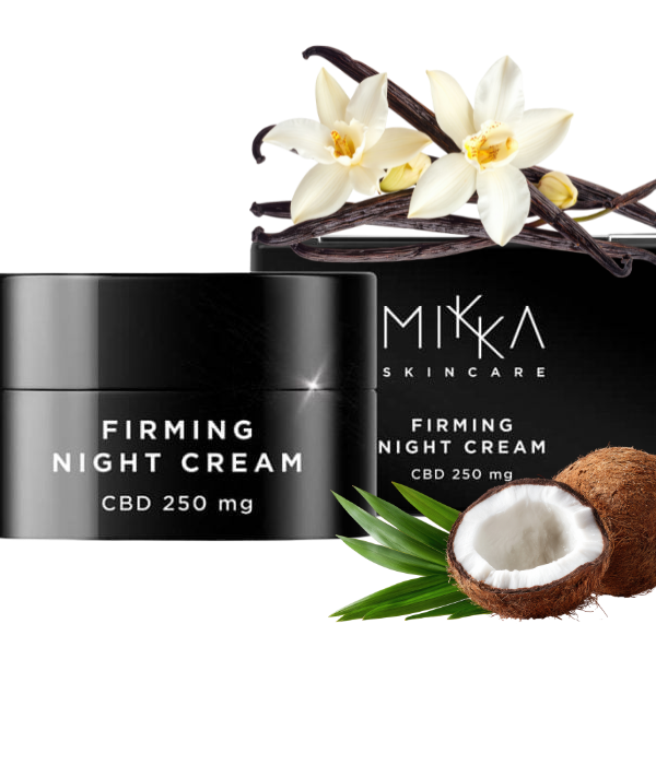 Crema de Noche Hidratante Reafirmante 250mg CBD (50ml)