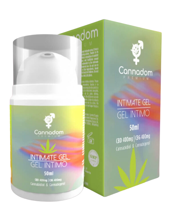 Gel Lubricante Íntimo CBD 400mg CBG 400mg (50ml)