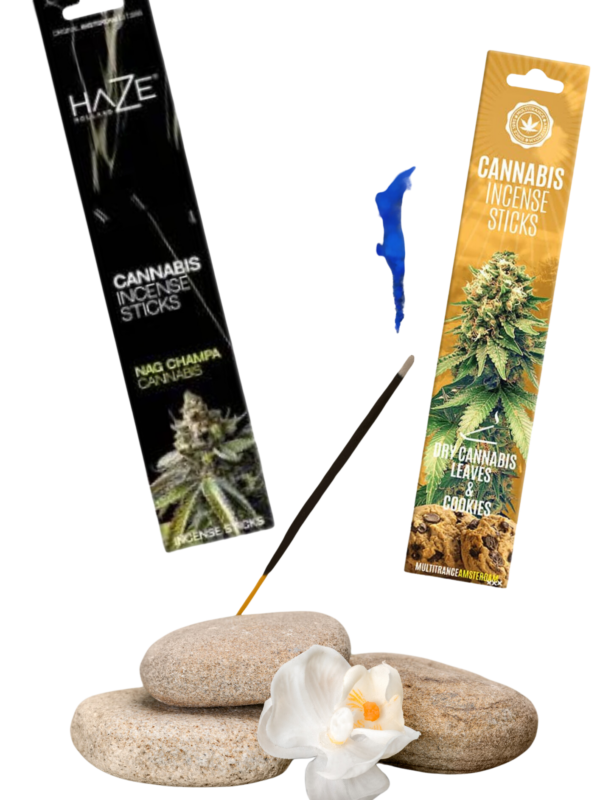 INCIENSO DE CANNABIS 2 AROMAS (15 uds)