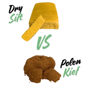 Comparativa Kief vs Dry Sift CBD