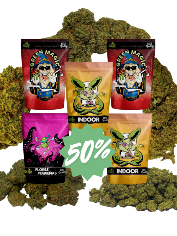 Pack Flores al 50%