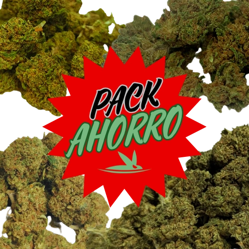Pack Ahorro Flores CBD – 200g (4 Variedades)
