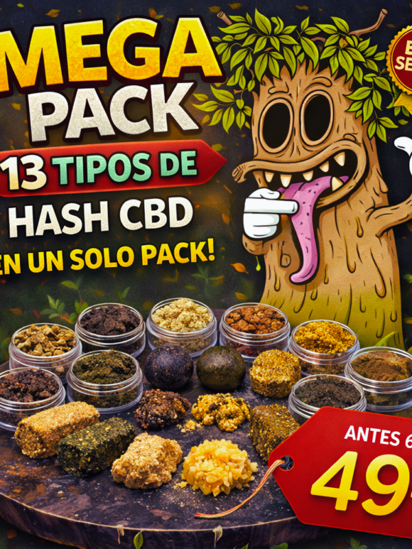 Pack Cata 13 Resinas CBD