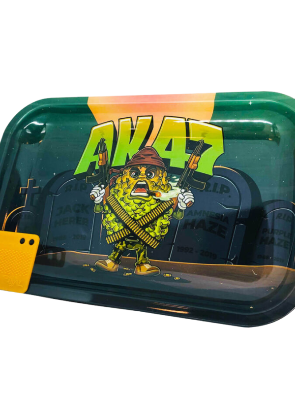 Bandeja Grande AK47 con Tarjeta Grinder Magnética